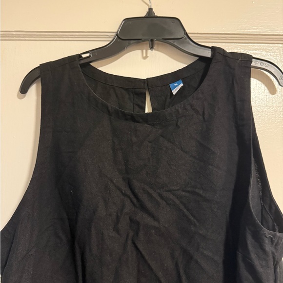 Old Navy linen tank dress NWOT - Picture 3 of 6